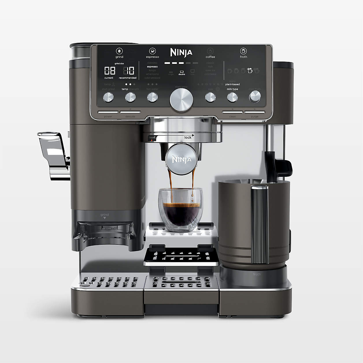 Ninja ® Luxe™ Café Pro Series Espresso Machine in Midnight Mocha