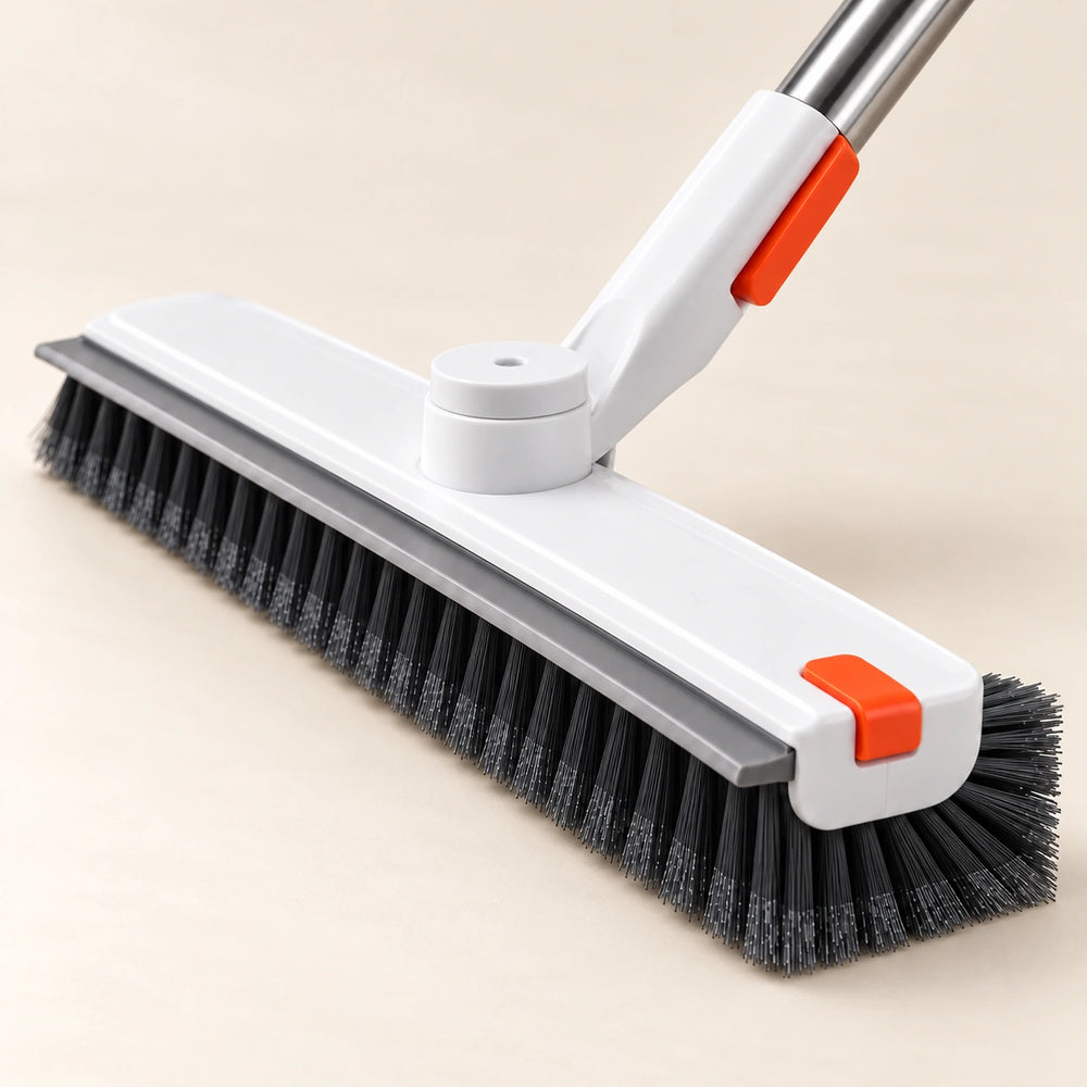 The dense angled bristles and white brush body