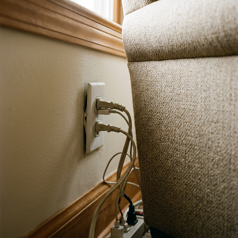 Bulky traditional plug