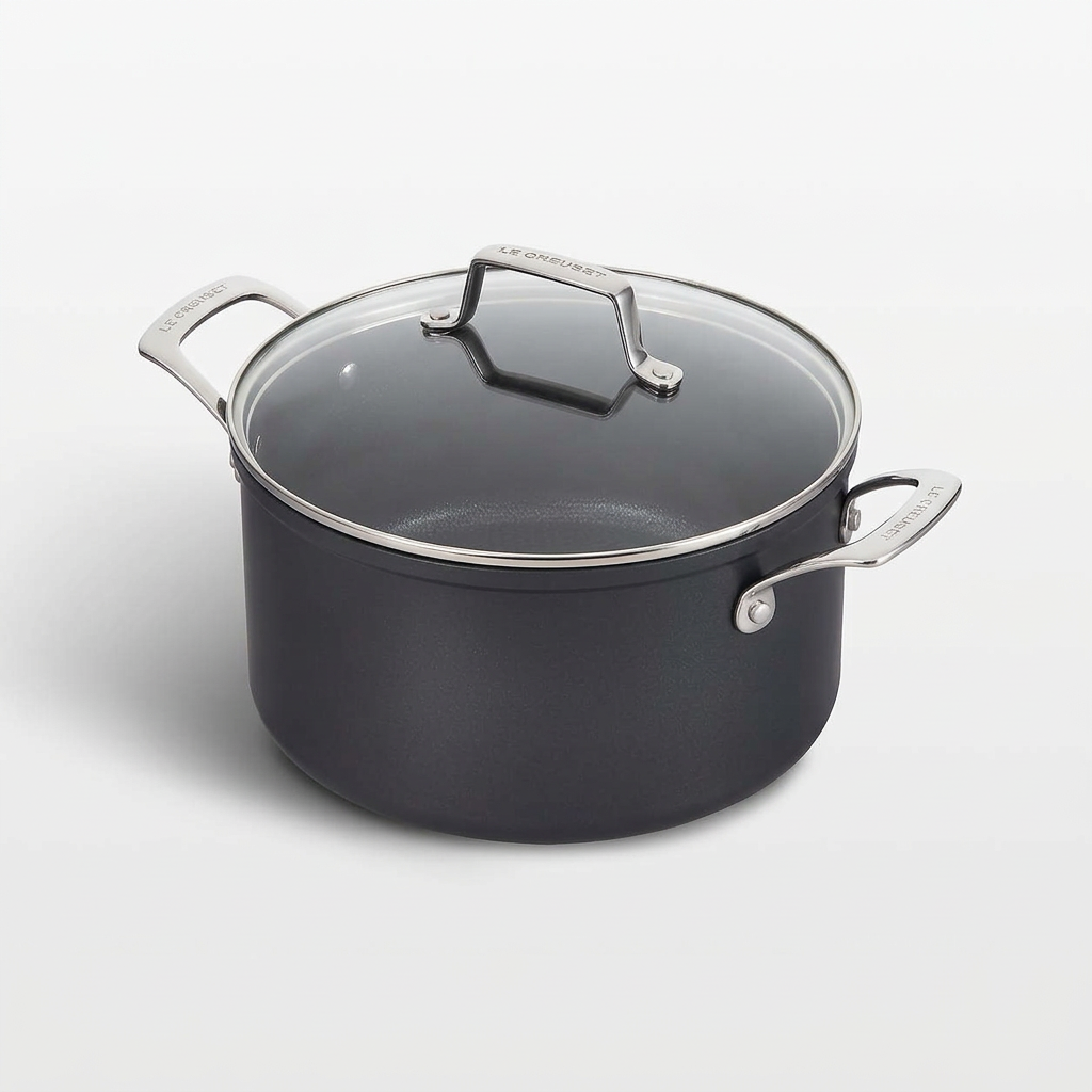 Le Creuset ® Essential Ceramic Non-Stick 6.3-Qt. Stockpot with Glass Lid