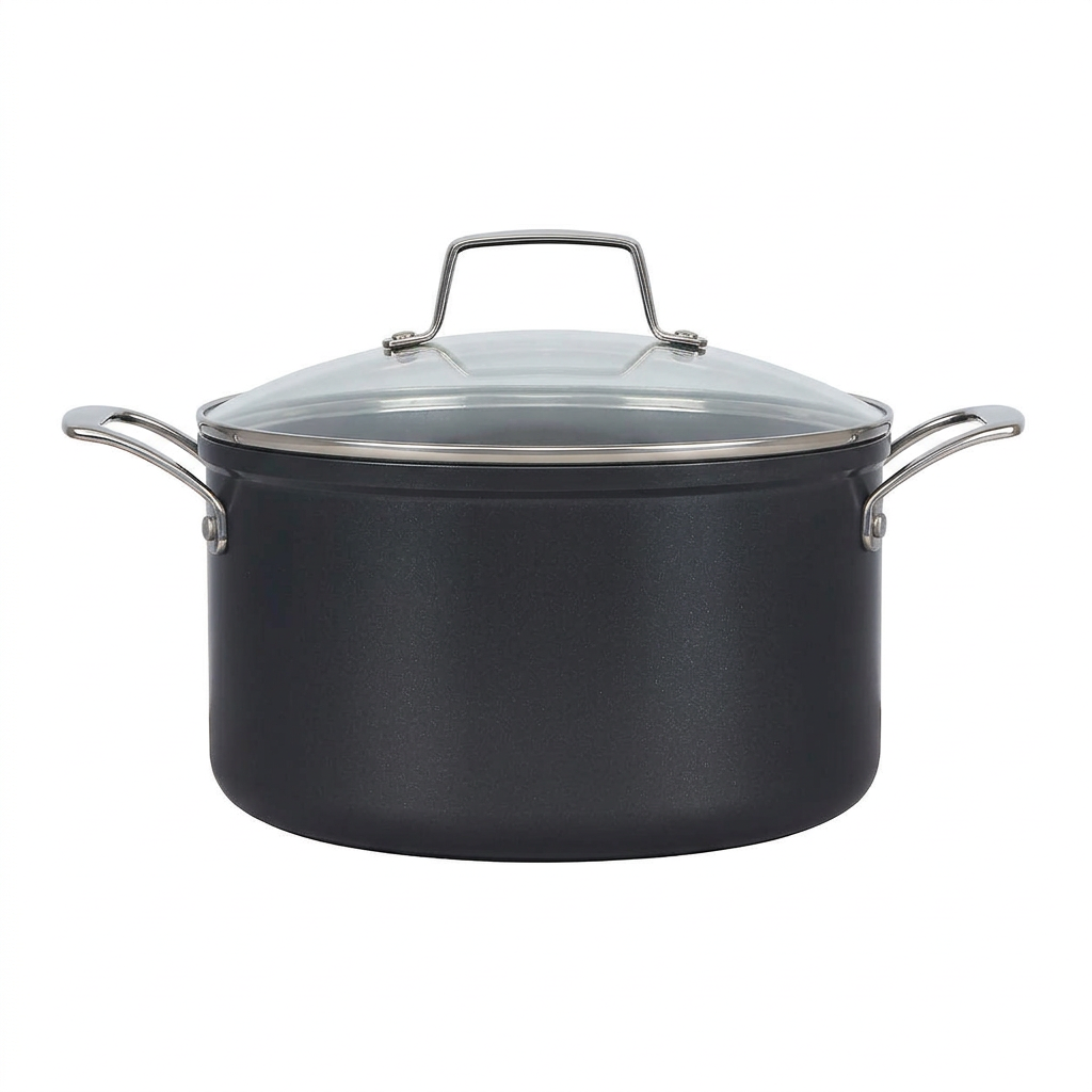 Le Creuset ® Essential Ceramic Non-Stick 6.3-Qt. Stockpot with Glass Lid